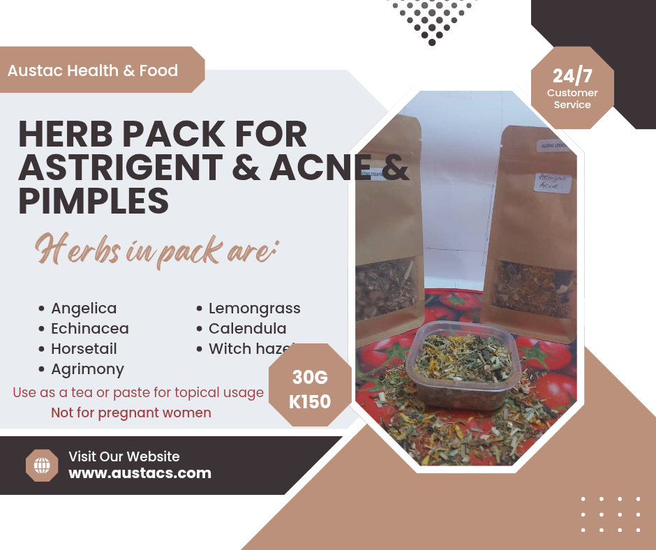 ASTRIGENT & PIMPLE & ACNE HERBS PACK