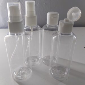 100ML CLEAR HDPE BOTTLE