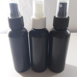 100ML HDPE BLACK BOTTLE